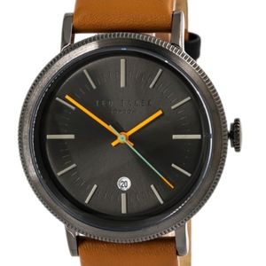 Ted Baker London Men's Watch with Leather Strap